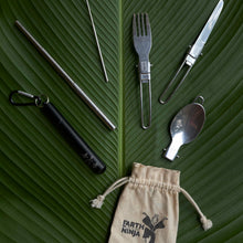 Load image into Gallery viewer, Reusable Cutlery & Straw